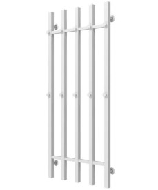 Полотенцесушитель водяной Deffi Split П5 500х1200 боковое правое подключение белый A.SP.120.50.5.W.C