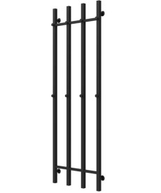 Сушка для рушників водяна Deffi Split П4 500х1600 нижнє підключення чорний A.SP.160.50.4.B.A