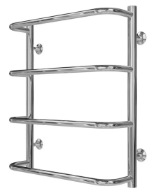 Сушка для рушників водяна Deffi Стандарт П4 400х600 нижнє підключення хром C.SS.60.40.4.C.A