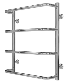 Полотенцесушитель водяной Deffi Стандарт П4 400х600 боковое правое подключение хром C.SS.60.40.4.C.C