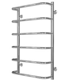 Полотенцесушитель водяной Deffi Стандарт П6 400х800 боковое левое подключение хром C.SS.80.40.6.C.B