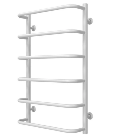 Полотенцесушитель водяной Deffi Стандарт П6 400х800 боковое правое подключение белый C.SS.80.40.6.W.C