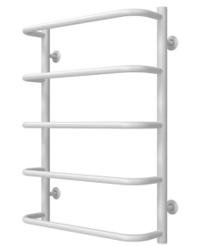 Полотенцесушитель водяной Deffi Стандарт П5 500х700 нижнее подключение белый C.SS.70.50.5.W.A