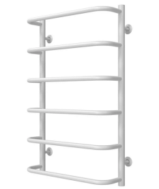 Сушка для рушників водяна Deffi Стандарт П6 500х800 нижнє підключення білий C.SS.80.50.6.W.A