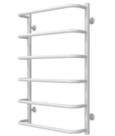 Полотенцесушитель водяной Deffi Стандарт П6 500х800 боковое правое подключение белый C.SS.80.50.6.W.C