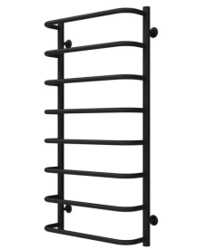 Сушка для рушників водяна Deffi Стандарт П8 500х1000 нижнє підключення чорний C.SS.100.50.8.B.A