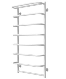 Сушка для рушників водяна Deffi Стандарт з полицею П8 500х1000 бічне праве підключення білий C.SP.100.50.8.W.C