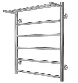 Полотенцесушитель водяной Deffi Терма П6 500х600 боковое левое подключение хром C.TE.60.50.6.C.B