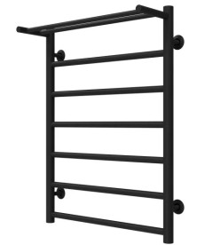 Сушка для рушників водяна Deffi Терма П7 500х700 бічне праве підключення чорний C.TE.80.50.8.B.C