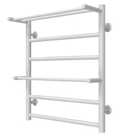 Полотенцесушитель водяной Deffi Терма Плюс П6 500х600 боковое правое подключение белый C.TA.60.50.6.W.C