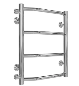 Сушка для рушників водяна Deffi Трапеція П4 400х500 бічне ліве підключення хром C.TR.50.40.4.C.B