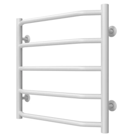 Полотенцесушитель водяной Deffi Трапеция П5 500х500 нижнее подключение белый C.TR.50.50.5.W.A