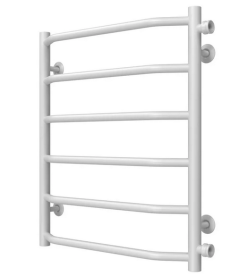 Сушка для рушників водяна Deffi Трапеція П6 500х600 бічне праве підключення білий C.TR.60.50.6.W.C