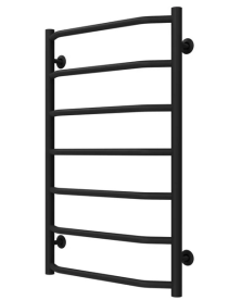 Полотенцесушитель водяной Deffi Трапеция П7 500х800 нижнее подключение черный C.TR.80.50.7.B.A