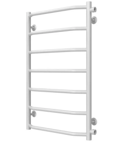 Полотенцесушитель водяной Deffi Трапеция П7 500х800 боковое правое подключение белый C.TR.80.50.7.W.C