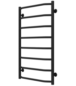 Сушка для рушників водяна Deffi Трапеція П8 500х900 нижнє підключення чорний C.TR.90.50.8.B.A
