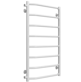 Полотенцесушитель водяной Deffi Трапеция П8 500х900 боковое левое подключение белый C.TR.90.50.8.W.B