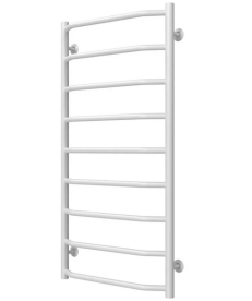 Сушка для рушників водяна Deffi Трапеція П9 500х1000 нижнє підключення білий C.TR.100.50.9.W.A