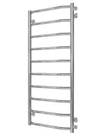 Полотенцесушитель водяной Deffi Трапеция П10 500х1100 боковое правое подключение хром C.TR.110.50.10.C.C