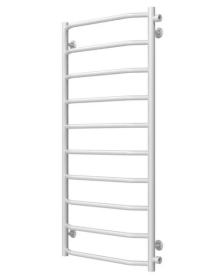 Полотенцесушитель водяной Deffi Трапеция П10 500х1100 боковое правое подключение белый C.TR.110.50.10.W.C