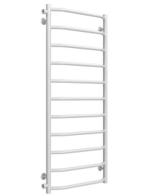 Полотенцесушитель водяной Deffi Трапеция П11 500х1200 боковое левое подключение белый C.TR.120.50.11.W.B