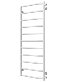 Полотенцесушитель водяной Deffi Трапеция П11 500х1200 боковое правое подключение белый C.TR.120.50.11.W.C