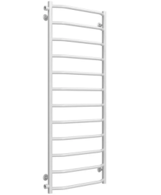 Сушка для рушників водяна Deffi Трапеція П12 500х1300 бічне ліве підключення білий C.TR.130.50.12.W.B