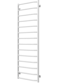 Полотенцесушитель водяной Deffi Трапеция П14 500х1500 нижнее подключение белый C.TR.150.50.14.W.A