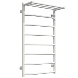 Сушка для рушників водяна Deffi Трапеція з полицею П8 500х900 нижнє підключення білий C.TP.90.50.8.W.A