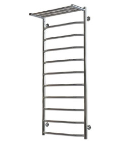 Сушка для рушників водяна Deffi Трапеція з полицею П11 500х1200 нижнє підключення хром C.TP.120.50.11.C.A