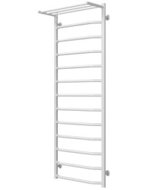 Сушка для рушників водяна Deffi Трапеція з полицею П13 500х1400 нижнє підключення білий C.TP.140.50.13.W.A