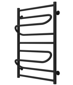 Сушка для рушників водяна Deffi Вілла 500х800 бічне праве підключення чорний C.VP.80.50.B.C