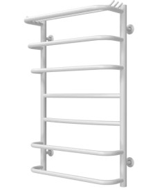 Полотенцесушитель водяной Deffi Юность П7 400х800 нижнее подключение белый C.YU.80.40.7.W.A