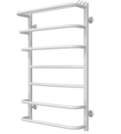 Полотенцесушитель водяной Deffi Юность П7 400х800 боковое правое подключение белый C.YU.80.40.7.W.C