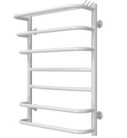 Полотенцесушитель водяной Deffi Юность П7 500х700 боковое правое подключение белый C.YU.70.50.7.W.C