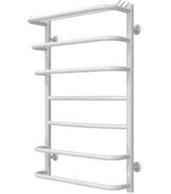 Полотенцесушитель водяной Deffi Юность П7 500х800 нижнее подключение белый C.YU.80.50.7.W.A