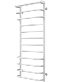 Полотенцесушитель водяной Deffi Юность П12 500х1200 боковое левое подключение белый C.YU.120.50.12.W.B