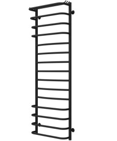Полотенцесушитель водяной Deffi Юность П15 500х1500 нижнее подключение черный C.YU.150.50.15.B.A