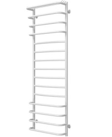 Полотенцесушитель водяной Deffi Юность П15 500х1500 боковое левое подключение белый C.YU.150.50.15.W.B