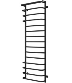 Полотенцесушитель водяной Deffi Юность П15 500х1500 боковое правое подключение черный C.YU.150.50.15.B.C