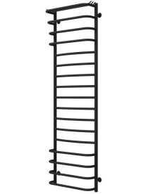 Сушка для рушників водяна Deffi Юність П17 500х1700 нижнє підключення чорний C.YU.170.50.17.B.A