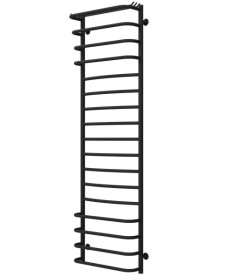 Полотенцесушитель водяной Deffi Юность П17 500х1700 боковое левое подключение черный C.YU.170.50.17.B.B