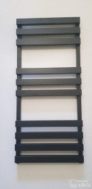 Сушка для рушників водяна Genesis-Aqua Alpina 80x53 см чорний  GA-4101