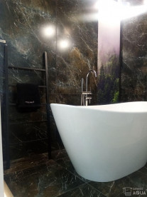 Сушка для рушників водяна Genesis-Aqua Bianco 140x53 см чорний GA-61001