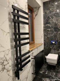 Рушникосушка водяна Genesis-Aqua Magnum 100x50 см чорний GA-1302