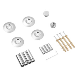 Сушка для рушників водяна Kroner KRP Prima PR-WT80x50-7 55х80 см нержавіюча сталь CV036311