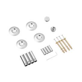 Сушка для рушників водяна Kroner KRP Stern ST-WT90x50-8 55,5х90 см нержавіюча сталь CV036309