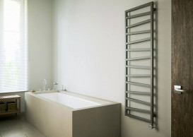 Сушка для рушників водяна Terma Zigzag 83,5х50 см SX Heban чорний WGZIG083050KIHESX