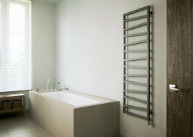 Сушка для рушників водяна Terma Zigzag 131х50 см SX Heban чорний WGZIG131050KIHESX