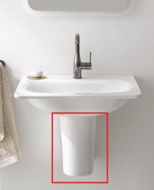 Полупьедестал для раковини Grohe Essence альпійський білий 39570000